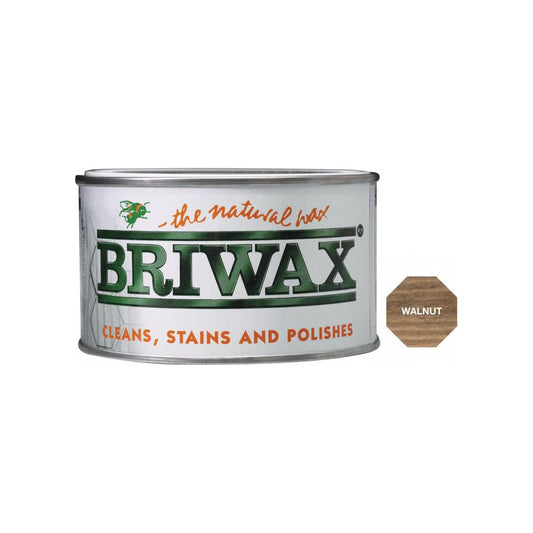 Briwax Natural Wax 400g Walnut