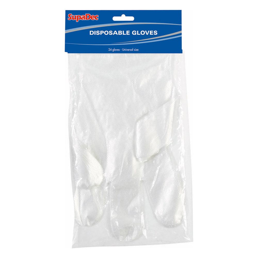 SupaDec Disposable Gloves 24 Pack