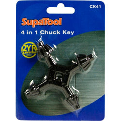 SupaTool 4 in 1 Chuck Key