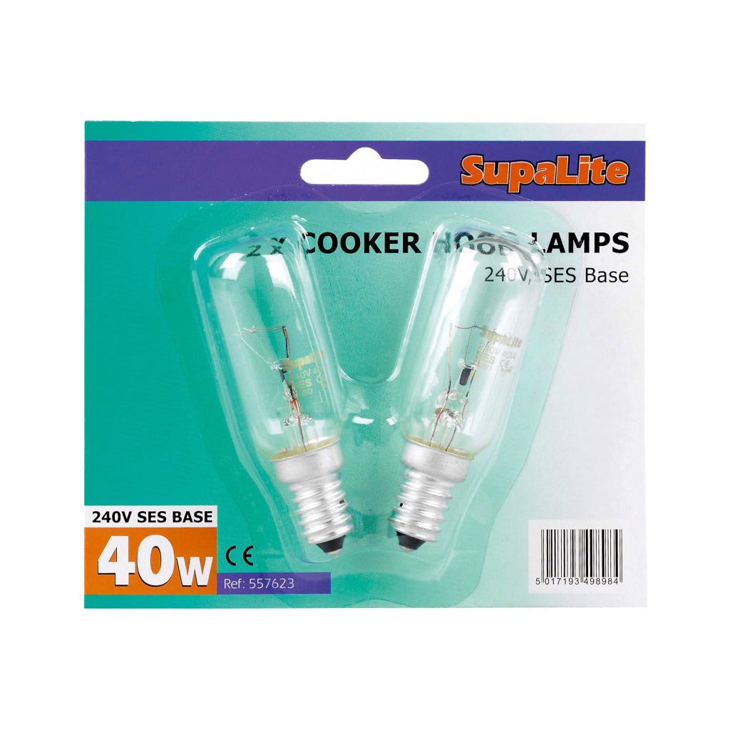 SupaLite Cooker Hood Lamps 240v 40w SES