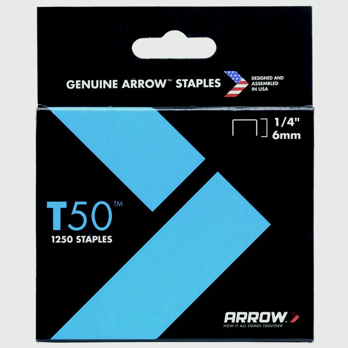 Arrow T50 Staples 6mm