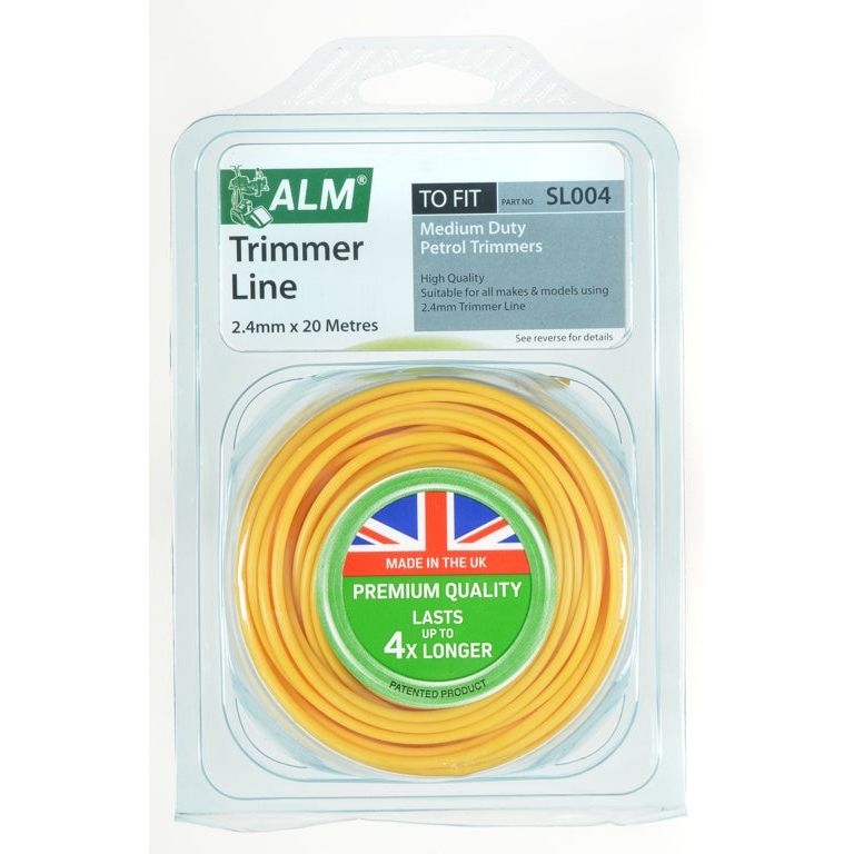 Hilo de corte ALM - Amarillo 2,4 mm x 20 m