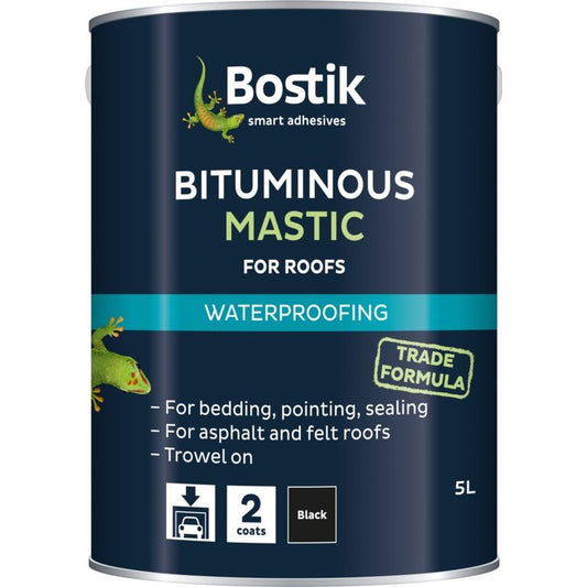 Bostik Bituminous Mastic for Roofs 2.5L