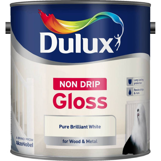 Dulux Antigoteo Brillo 2.5L Blanco Brillante Puro
