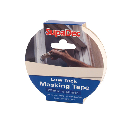 SupaDec Low Tack Masking Tape 38mm x 50m