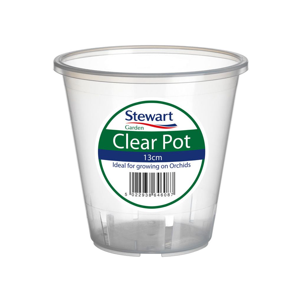 Stewart Clear Pot 13cm