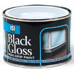 151 Coatings Peinture Brillante Anti-Goutte 180ml Noir