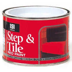 151 Coatings Pintura para escalones y azulejos 180 ml Rojo