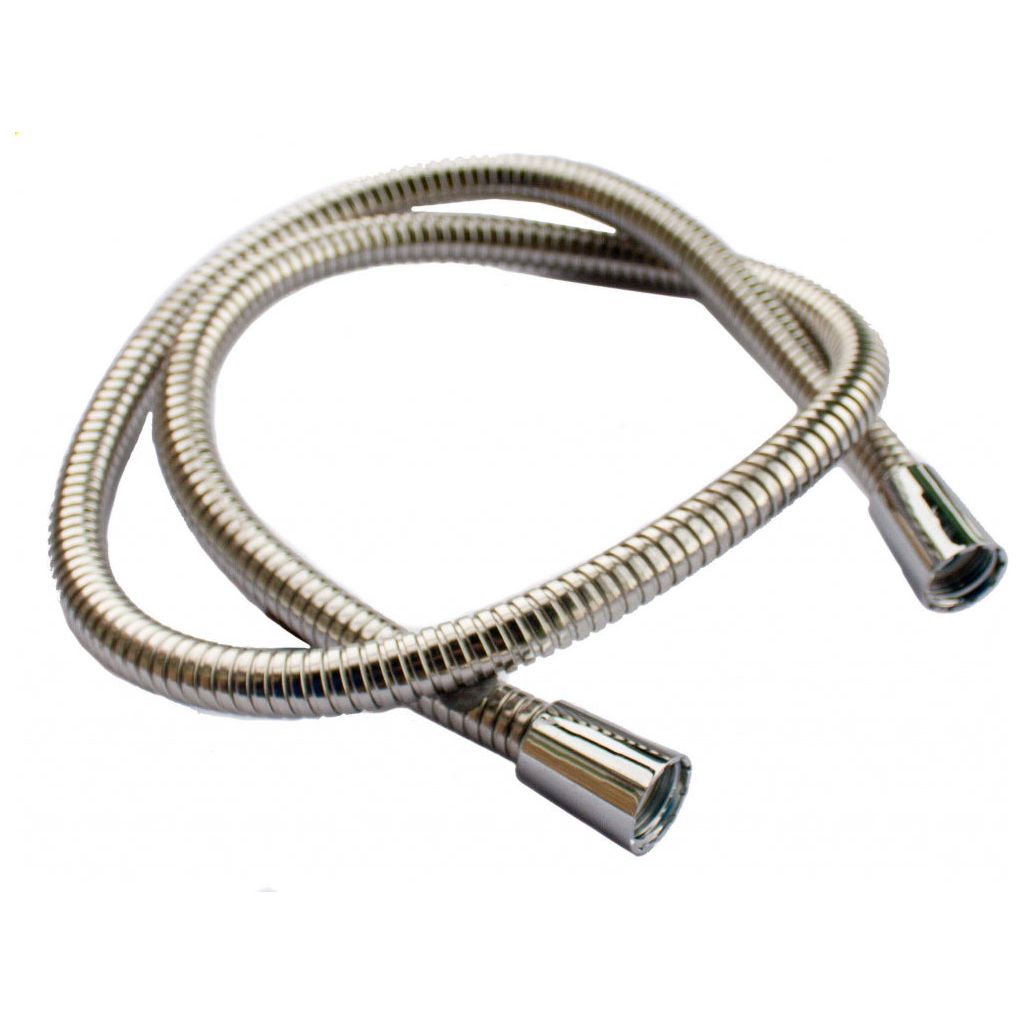 Oracstar Shower Hose Large Bore - Stainless Steel 1.5m x 1/2" x 1/2" 11mm I.D.