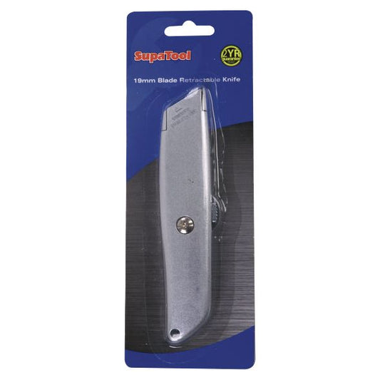 SupaTool Retractable Knife 19mm blade