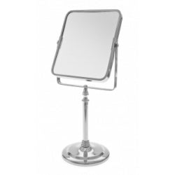 Blue Canyon Traditional Rectangular Pedestal Mirror Chrome