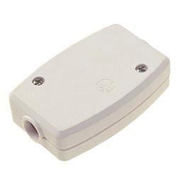 Dencon 13A, 3 Terminal Fixed Connector, White Pre-Packed