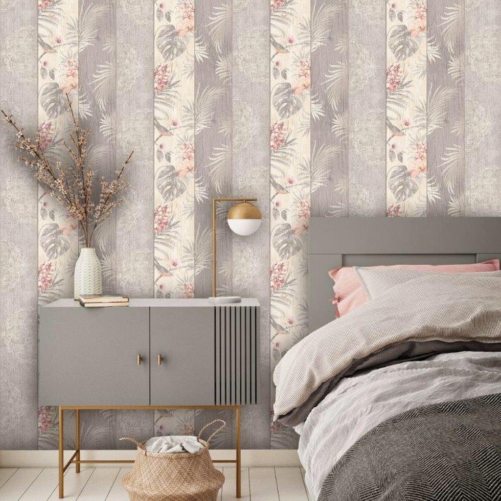 Belgravia Rosa Panel  Wallpaper