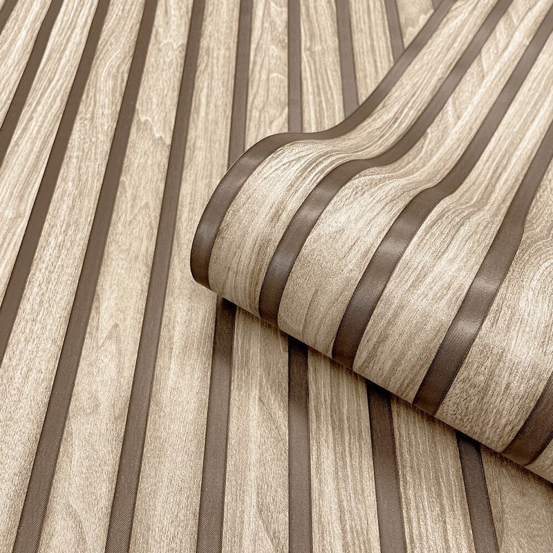 Belgravia Wood Slat Wallpaper